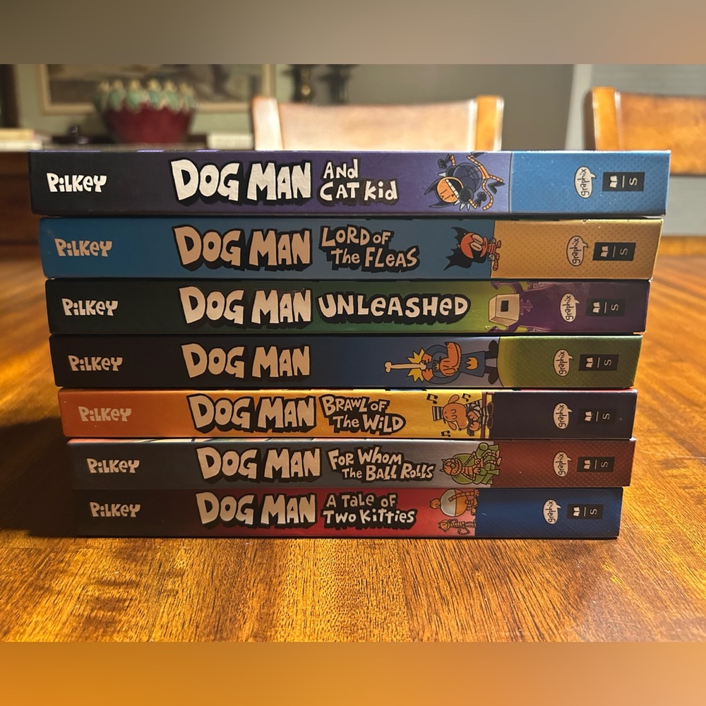 Dog Man - 7 Book Series - by Dav Pilkey